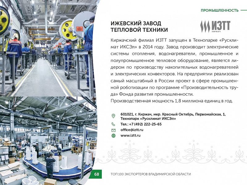 Каталог экспортеров RU