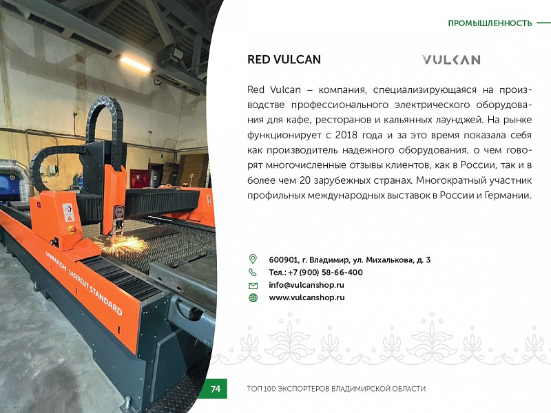 Каталог экспортеров RU