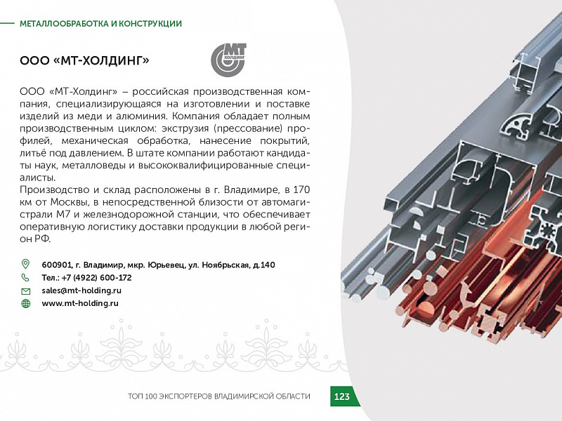 Каталог экспортеров RU